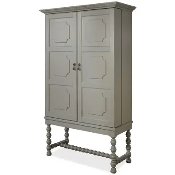 599685 Universal Furniture Paula Deen Dogwood - Cobblestone Accent Furniture Bar