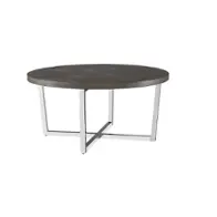 553818 Universal Furniture Curated - Brownstone Living Room Furniture Cocktail Table