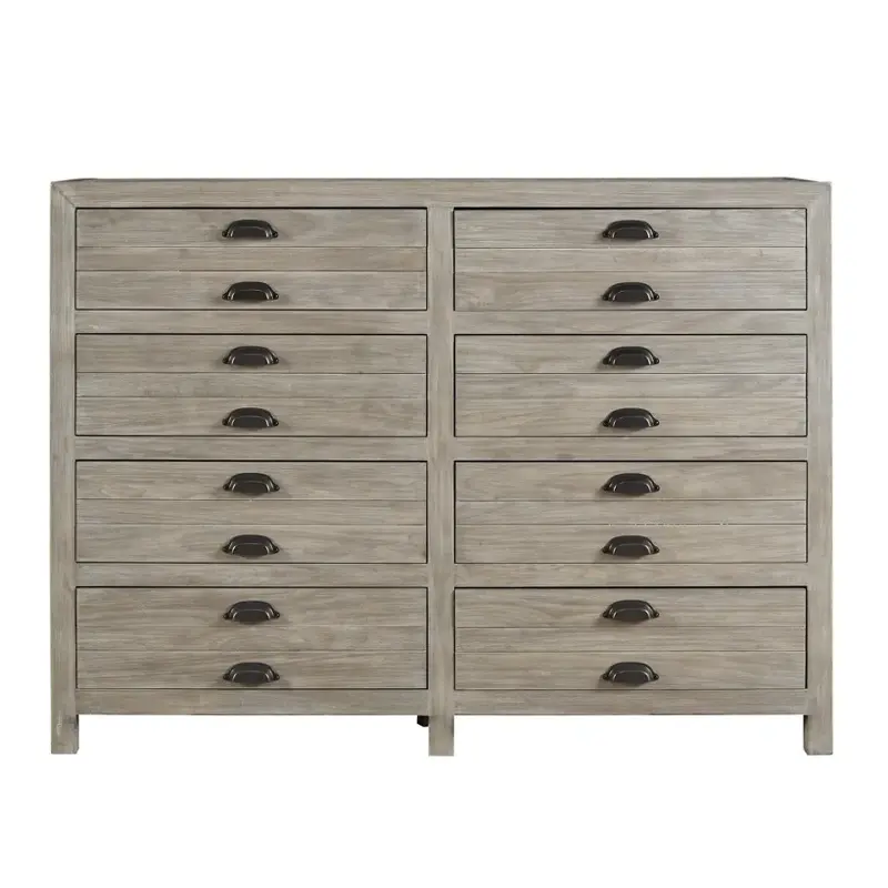 558040 Universal Furniture Curated - Greystone Bedroom Furniture Dresser