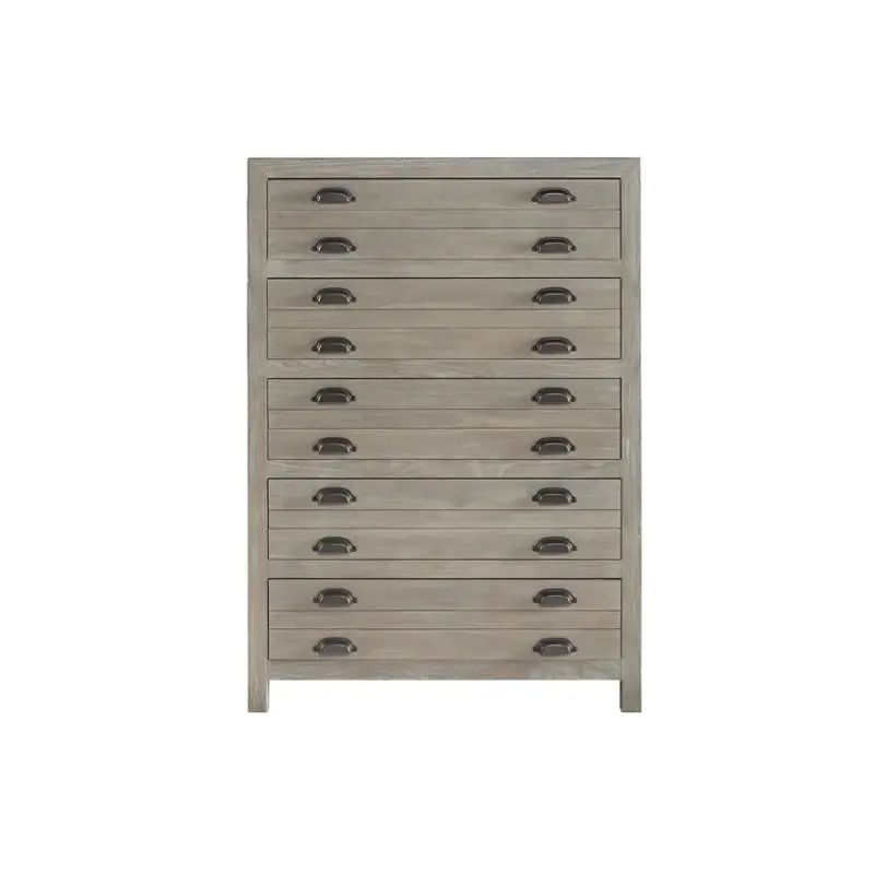 558150 Universal Furniture Curated - Greystone Bedroom Furniture Chest