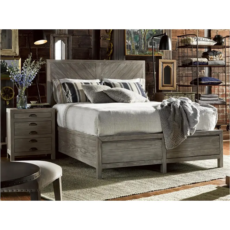 558250 Universal Furniture Curated - Greystone Bedroom Furniture Bed