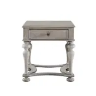 558802 Universal Furniture Curated - Greystone Living Room Furniture End Table