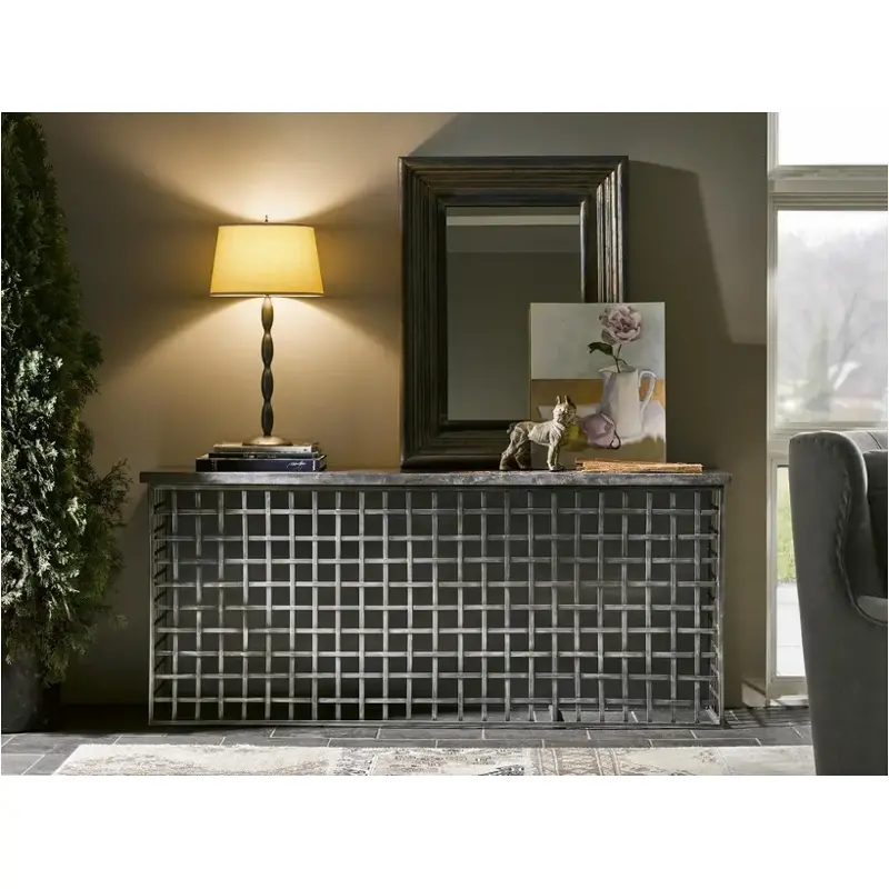 558803 Universal Furniture Curated - Greystone Living Room Furniture Sofa Table
