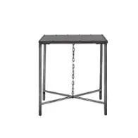 558812 Universal Furniture Curated - Greystone Living Room Furniture End Table