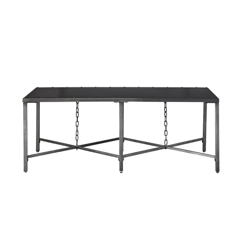 558829 Universal Furniture Curated - Greystone Living Room Furniture Cocktail Table