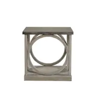 558825 Universal Furniture Curated - Greystone Living Room Furniture End Table