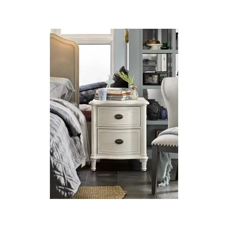 Wf987350 Universal Furniture Curated - Cotton Bedroom Furniture Nightstand