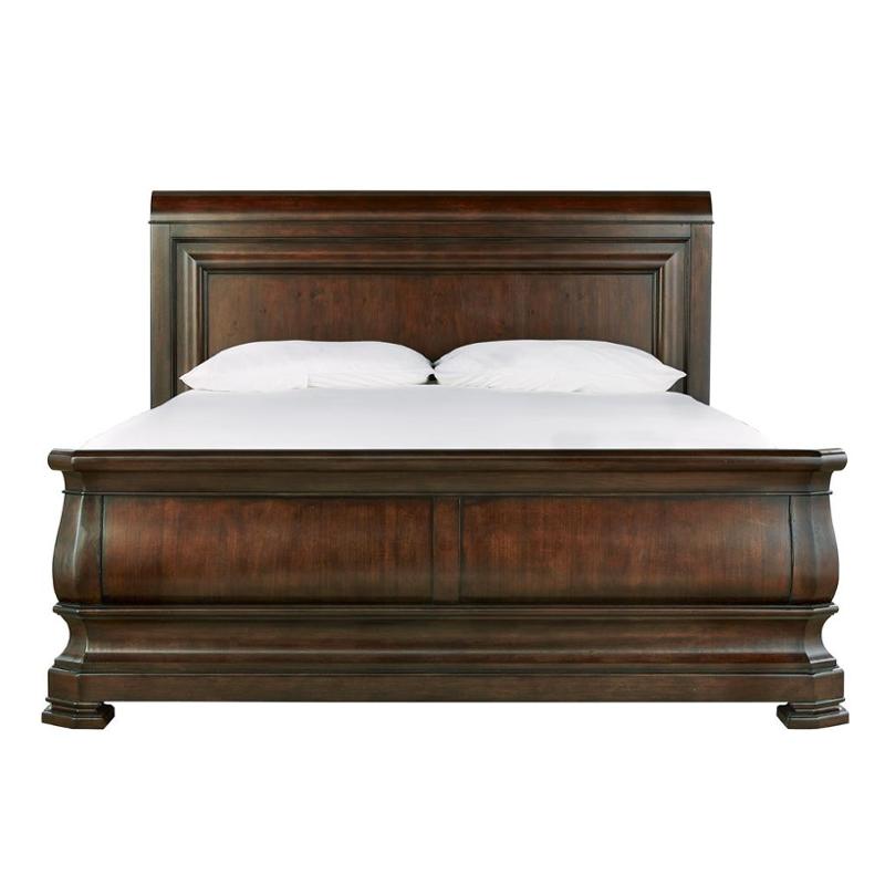 58175h Universal Furniture Queen Sleigh, Cherry Wood Queen Sleigh Bed