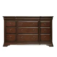 581040 Universal Furniture Reprise - Classical Cherry Bedroom Furniture Dresser