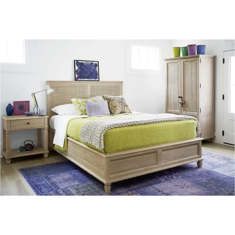 873250 Universal Furniture Spaces - Oatmeal Bedroom Furniture Bed