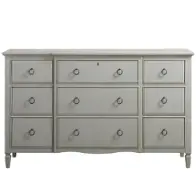 986040 Universal Furniture Summer Hill - French Gray Bedroom Furniture Dresser