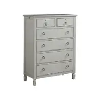 986140 Universal Furniture Summer Hill - French Gray Bedroom Furniture Chest