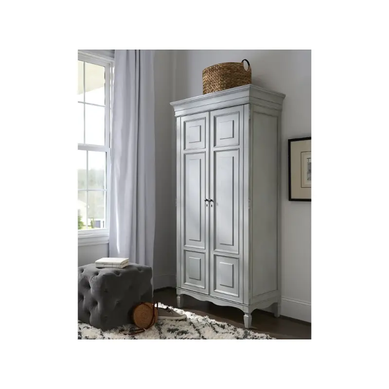 986160 Universal Furniture Summer Hill - French Gray Bedroom Furniture Accent Cabinet