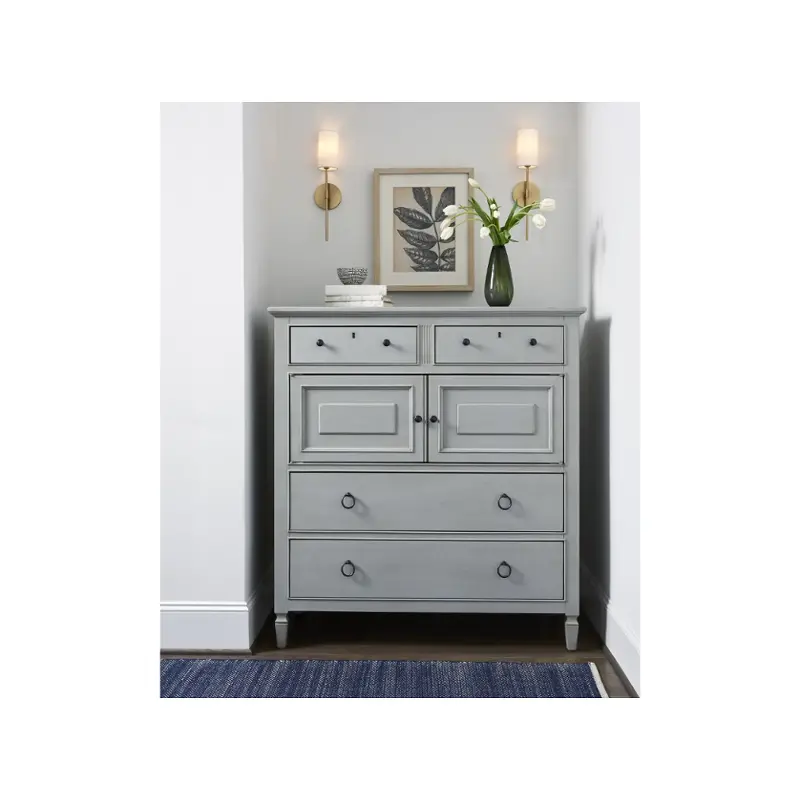 986175 Universal Furniture Summer Hill - French Gray Bedroom Furniture Chest
