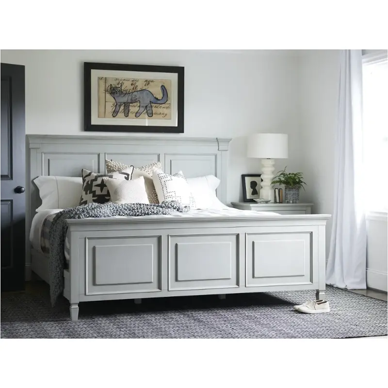 986250 Universal Furniture Summer Hill - French Gray Bedroom Furniture Bed