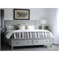 986250-st Universal Furniture Summer Hill - French Gray Bedroom Furniture Bed