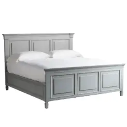 986260 Universal Furniture Summer Hill - French Gray Bedroom Furniture Bed