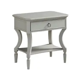986356 Universal Furniture Summer Hill - French Gray Bedroom Furniture Nightstand