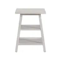 U011802 Universal Furniture Modern Farmhouse Living Room Furniture End Table