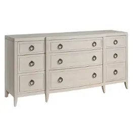 U428040 Universal Furniture Avaline - White Oak Bedroom Furniture Dresser