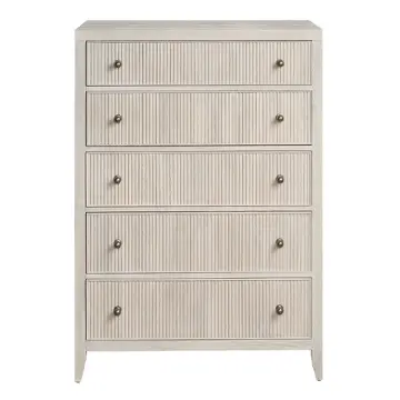 U428150 Universal Furniture Avaline - White Oak Bedroom Furniture Chest