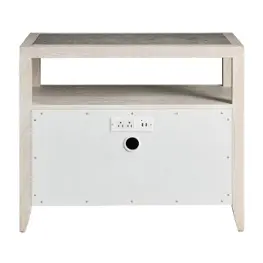 U428356 Universal Furniture Avaline - White Oak Bedroom Furniture Nightstand