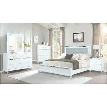 Lifestyle 8321A Grey 4 Piece Queen Panel Bedroom Set