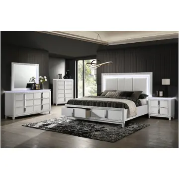 0318a-white-bed-room Lifestyle 0318a - White Bedroom Furniture