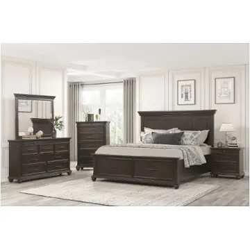 0460a Dark Brown Queen Bedroom Lifestyle 0460a - Dark Brown Bedroom Furniture