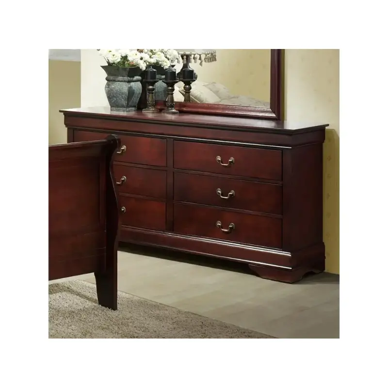 5933-040 Lifestyle Louis Phillipe Bedroom Furniture Dresser