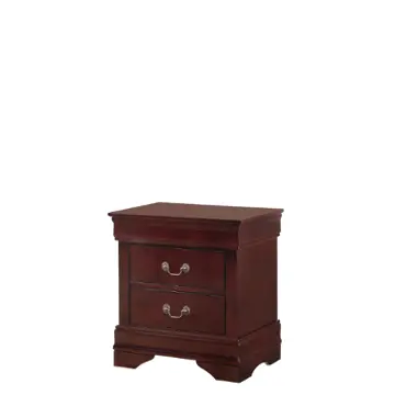 4937-020 Lifestyle Louis Phillipe - Cherry Bedroom Furniture Nightstand