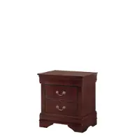 4937-020 Lifestyle Louis Phillipe - Cherry Bedroom Furniture Nightstand