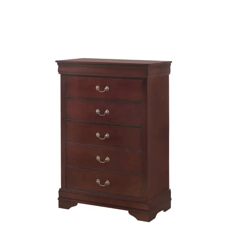 4937-030 Lifestyle Louis Phillipe - Cherry Bedroom Furniture Chest
