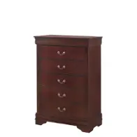 4937-030 Lifestyle Louis Phillipe - Cherry Bedroom Furniture Chest