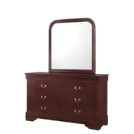 4937-040 Lifestyle Louis Phillipe - Cherry Bedroom Furniture Dresser