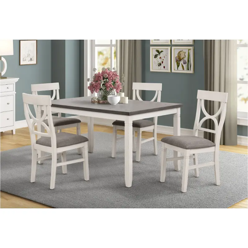 8615d-d4xf9xpmx Lifestyle 8615 Dining Table And 4 Side Chairs