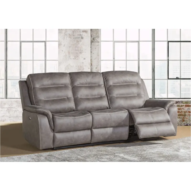 80563-61b-cnygrx-p1 Lifestyle Power Reclining Sofa - Canyon Gray