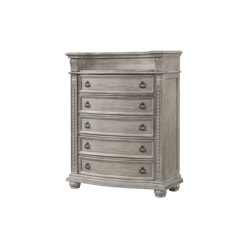 0401a-n35 Lifestyle 0401a - Grey Bedroom Furniture Chest