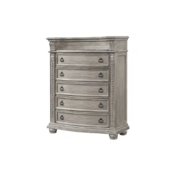 0401a-n35 Lifestyle 0401a - Grey Bedroom Furniture Chest