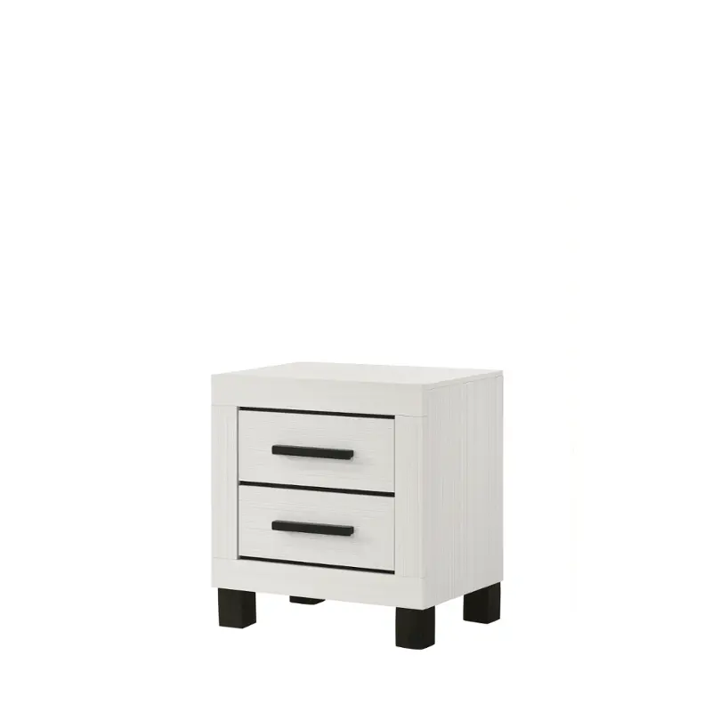 8377a-020 Lifestyle 8377a - White Bedroom Furniture Nightstand