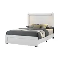 8377a-qc8 Lifestyle 8377a - White Bedroom Furniture Bed