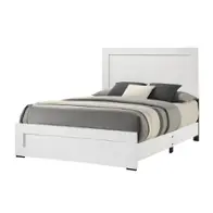 8377a-qc8 Lifestyle 8377a - White Bedroom Furniture Bed