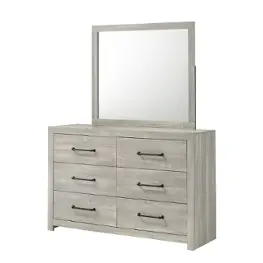 0300a-n04 Lifestyle 0300a - White Wash Bedroom Furniture Dresser