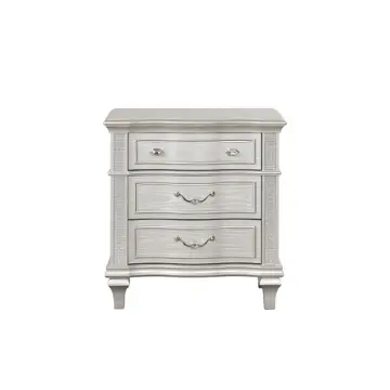 0405a-025 Lifestyle 0405a - Silver Bedroom Furniture Nightstand
