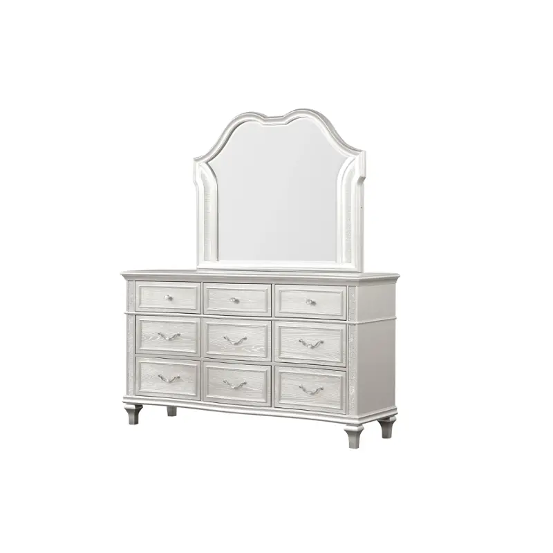 0405a-050 Lifestyle 0405a - Silver Bedroom Furniture Mirror