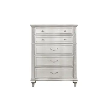 0405a-n35 Lifestyle 0405a - Silver Bedroom Furniture Chest