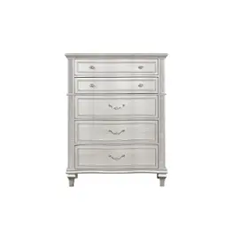 0405a-n35 Lifestyle 0405a - Silver Bedroom Furniture Chest