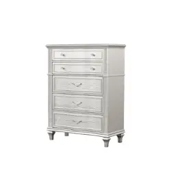 0405a-n35 Lifestyle 0405a - Silver Bedroom Furniture Chest