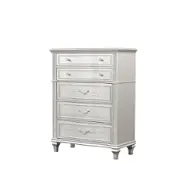0405a-n35 Lifestyle 0405a - Silver Bedroom Furniture Chest