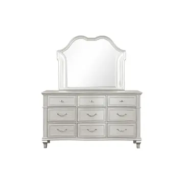0405a-n45 Lifestyle 0405a - Silver Bedroom Furniture Dresser